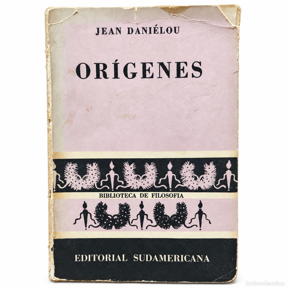Livres d'occasion: Jean Dani&eacute;lou &ndash; Or&iacute;genes &ndash; Editorial Sudamericana &ndash; 1958