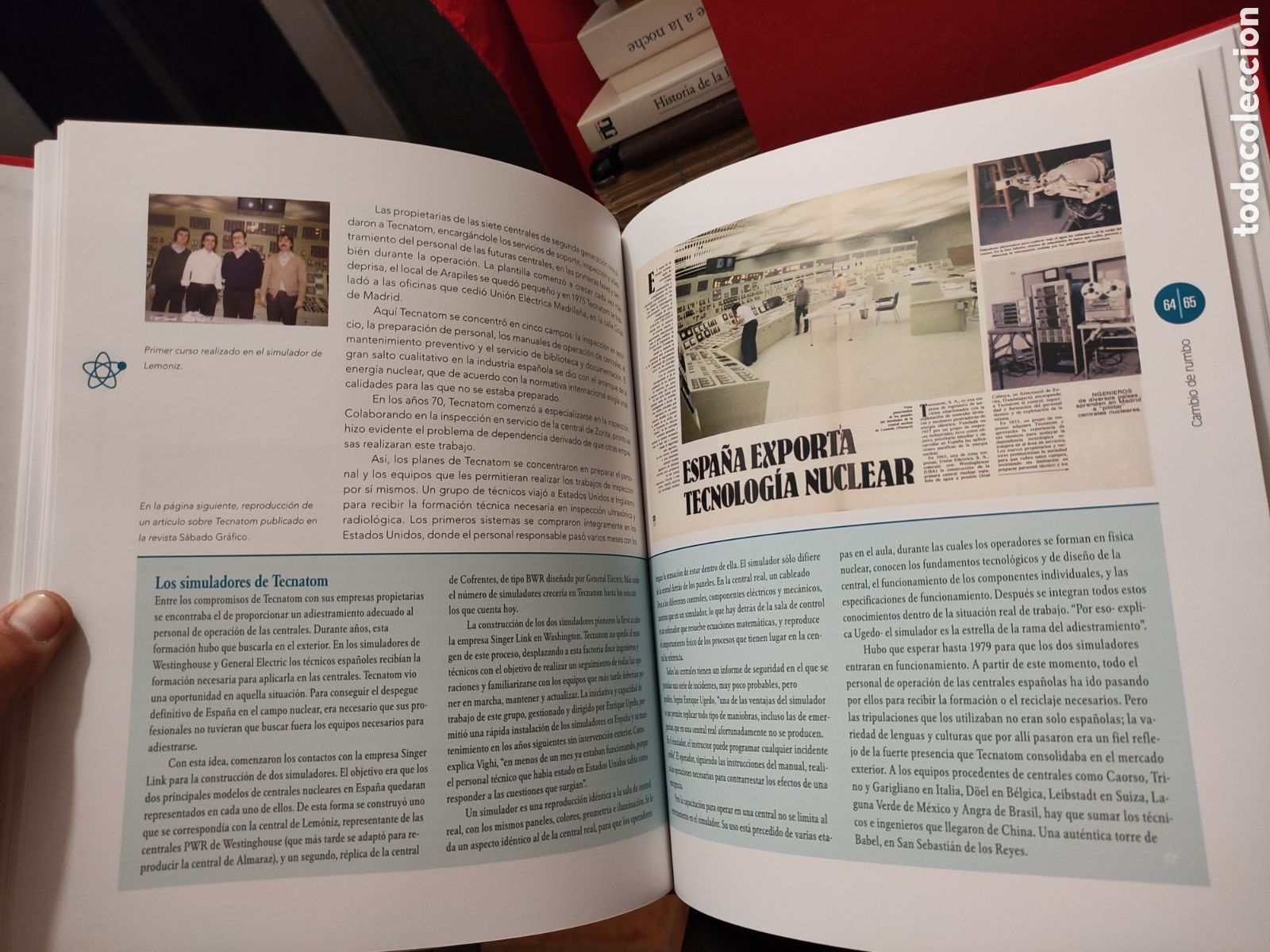 Libros de segunda mano: 50 A&Ntilde;OS DE TECTATOM - MEDIO SIGLO DE TECNOLOG&Iacute;A NUCLEAR EN ESPA&Ntilde;A - Foto 16
