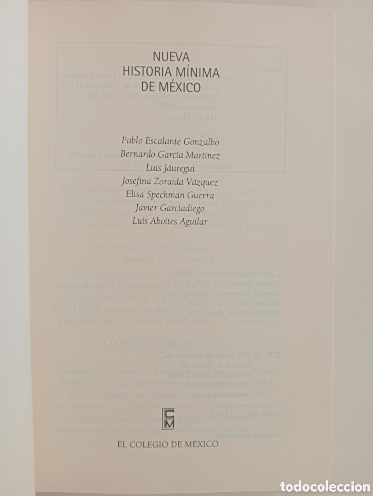 Libros de segunda mano: Nueva historia m&iacute;nima de M&eacute;xico - Foto 2