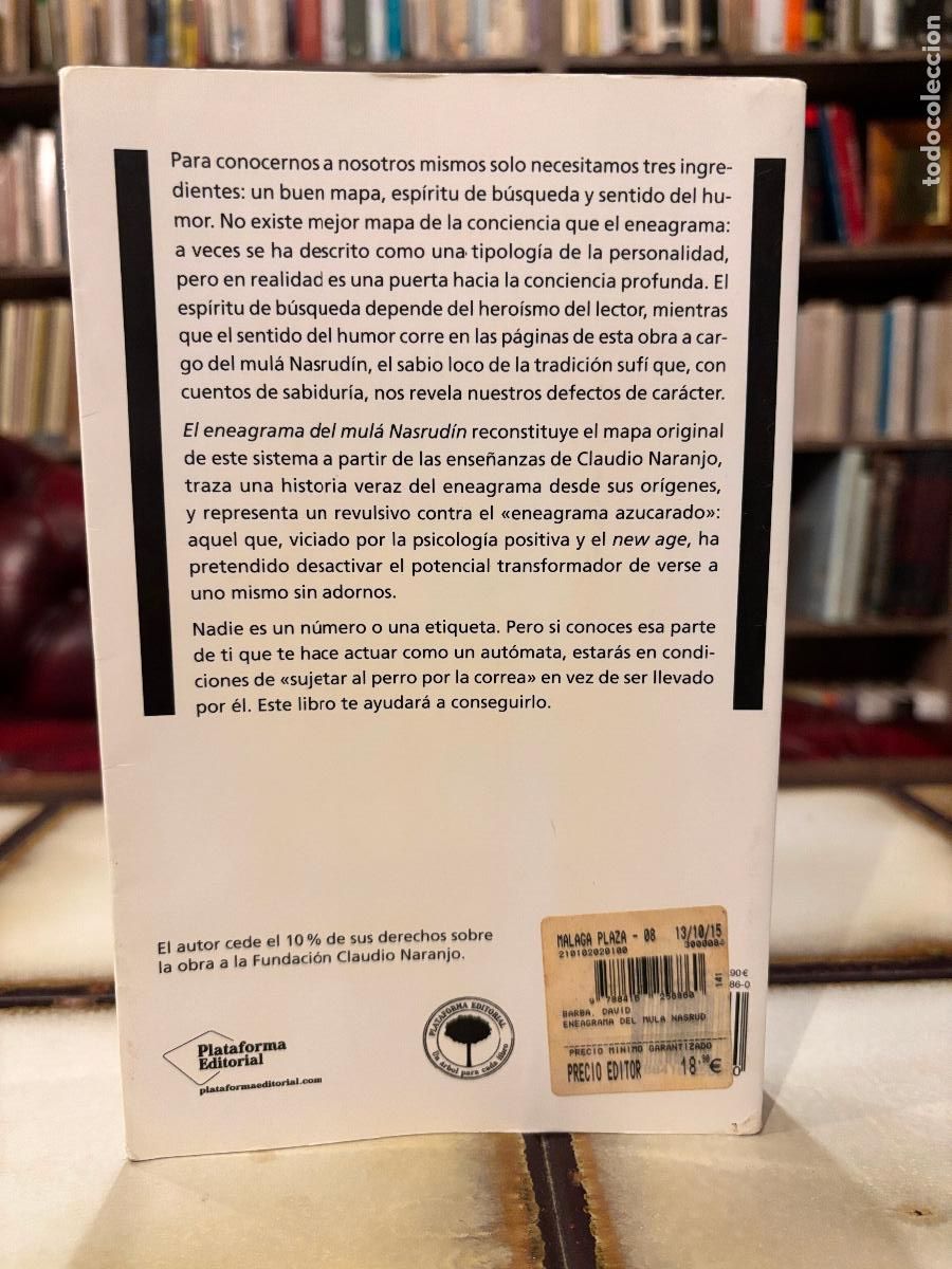 Libros de segunda mano: El Eneagrama de Mul&aacute; Nasrud&iacute;n. David Barba - Foto 2
