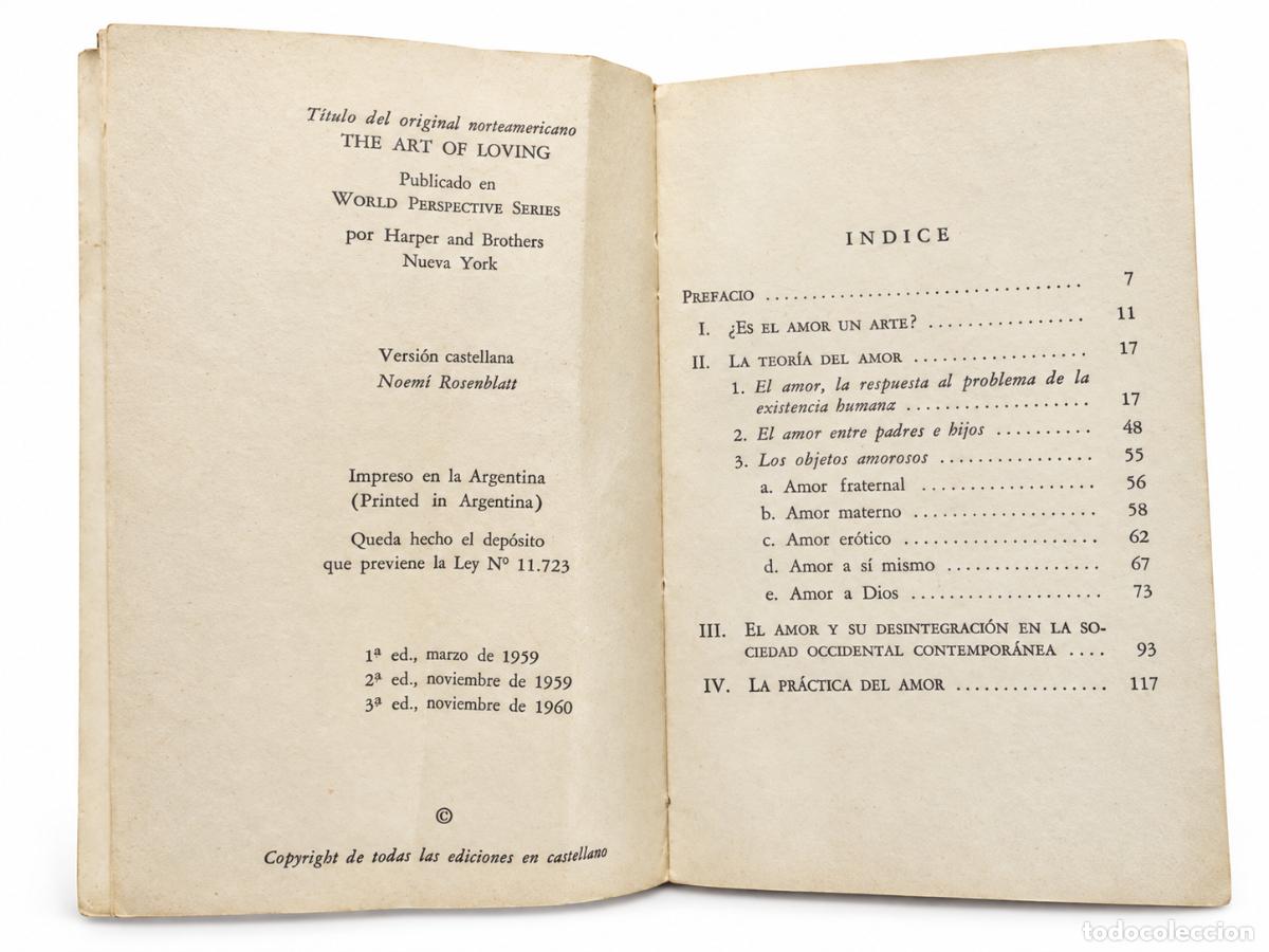 Libros de segunda mano: El arte de amar &ndash; Erich Fromm - Foto 2