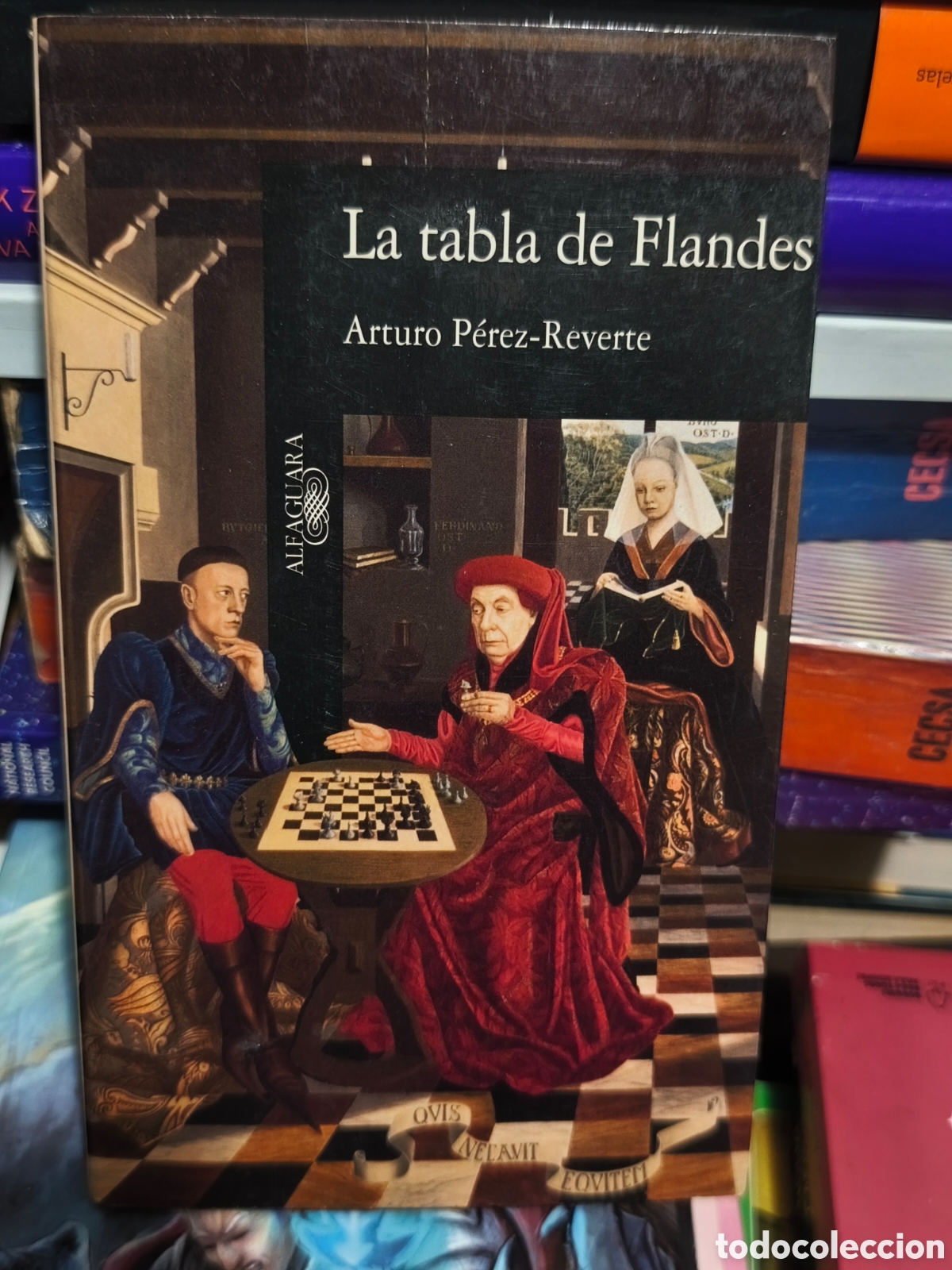 Gebrauchte B&uuml;cher: La tabla de Flandes Arturo Perez Reverte anagrama