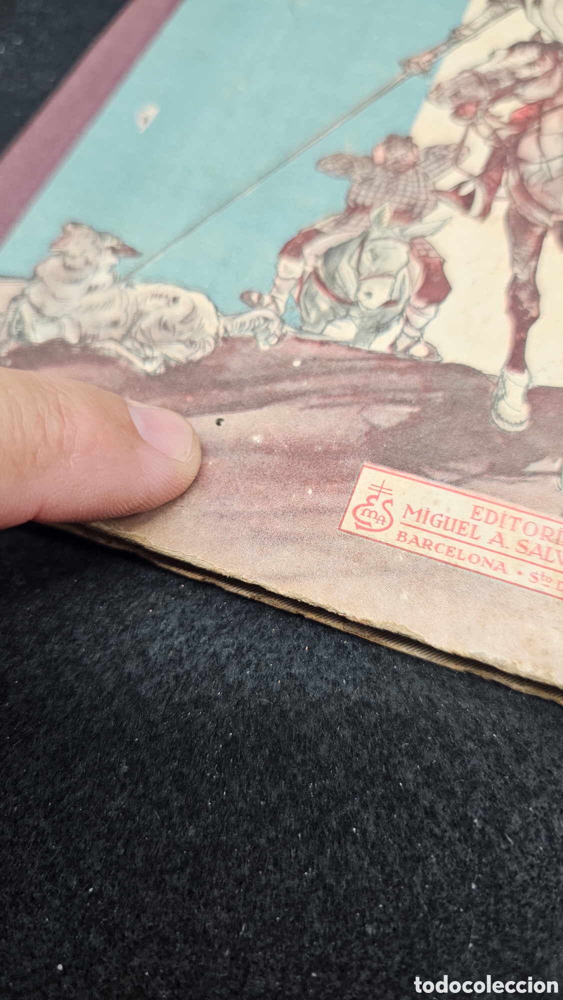 Libros de segunda mano: Estampas del Quijote 1945 - Foto 3