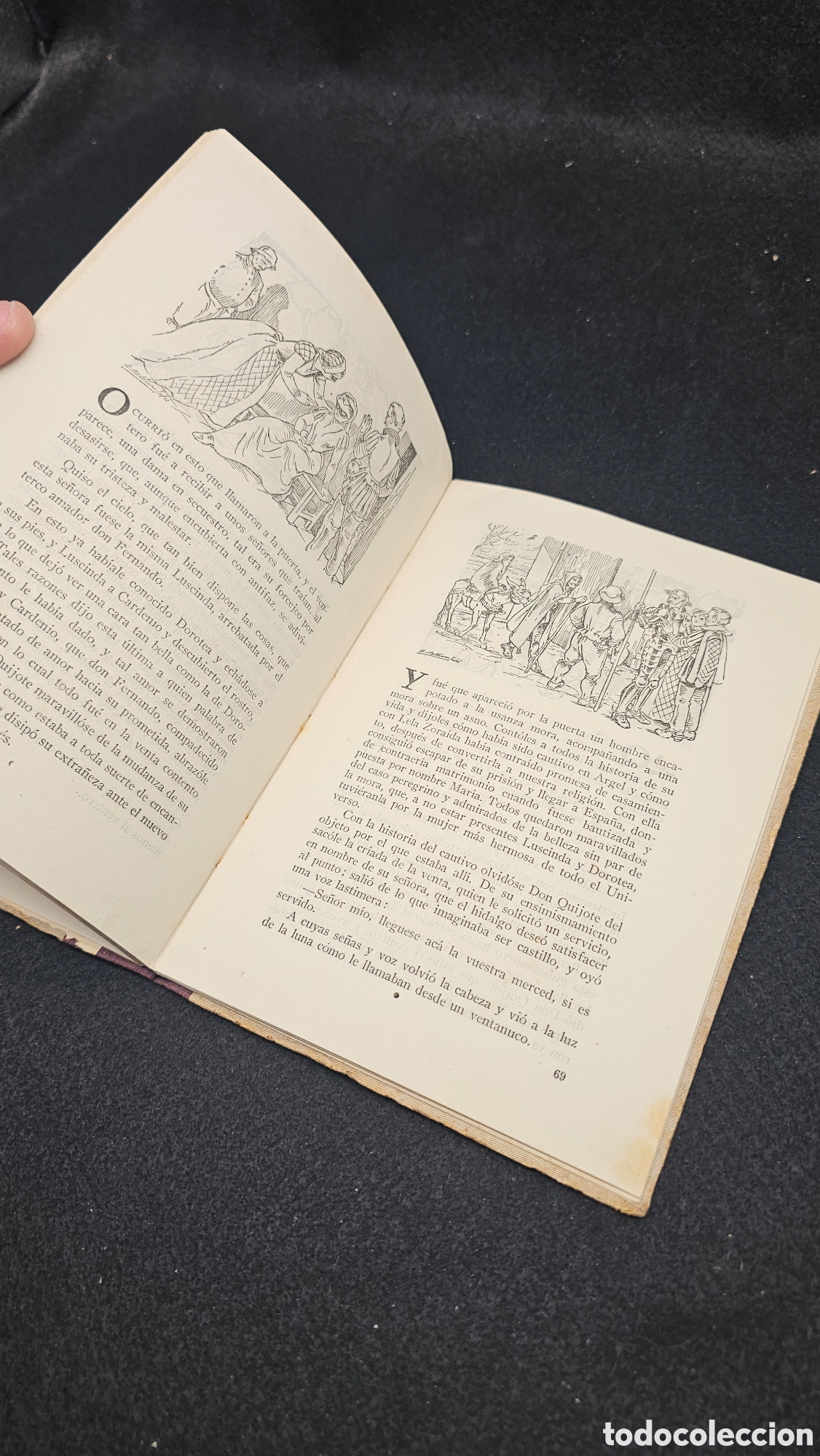 Libros de segunda mano: Estampas del Quijote 1945 - Foto 7