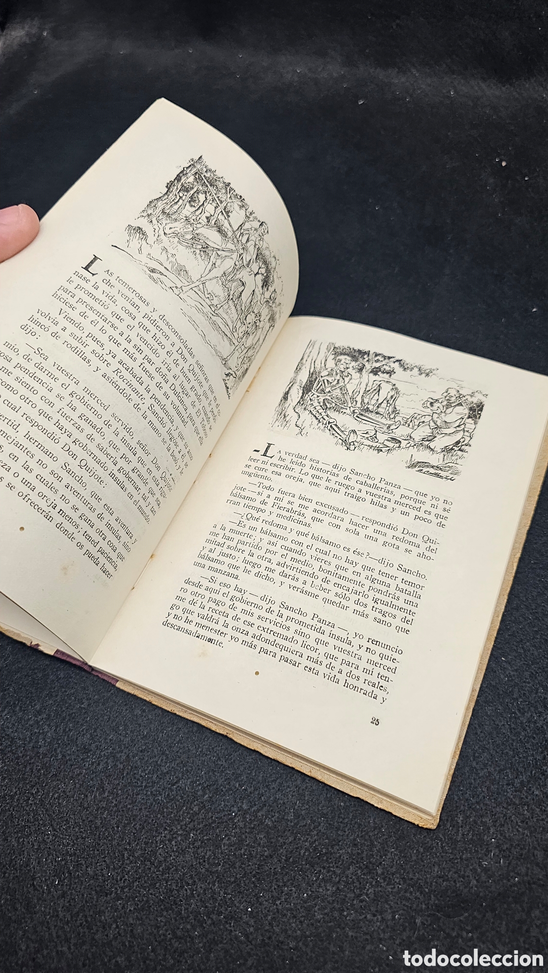 Libros de segunda mano: Estampas del Quijote 1945 - Foto 9