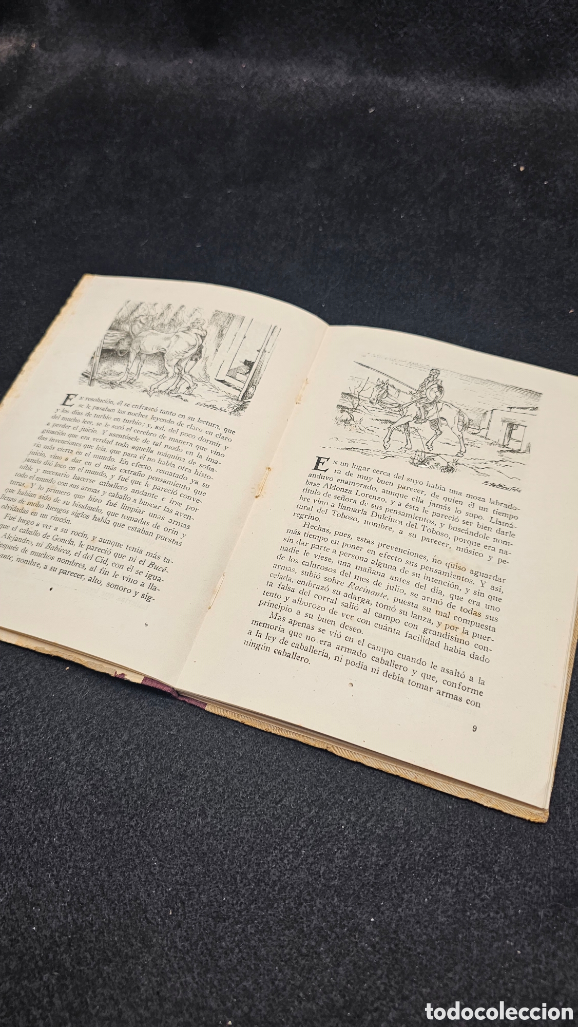 Libros de segunda mano: Estampas del Quijote 1945 - Foto 10