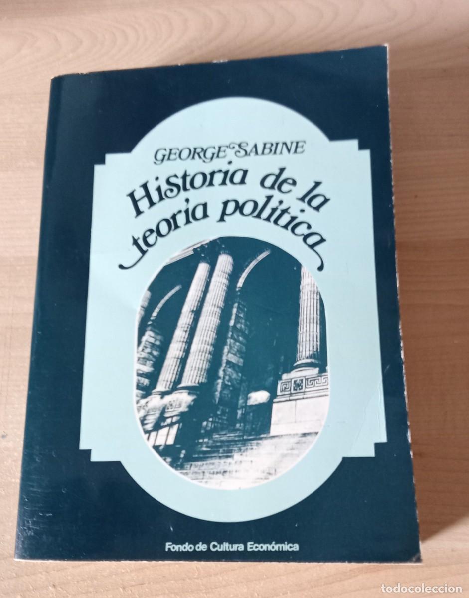 Gebrauchte B&uuml;cher: HISTORIA DE LA TEORIA POLITICA. George Sabine. 1978