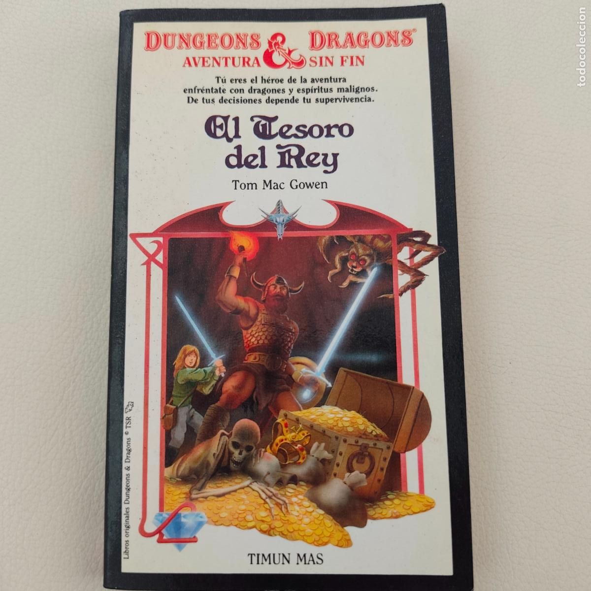 Livros em segunda m&atilde;o: DUNGEONS & DRAGONS. EL TESORO DEL REY. N&ordm;9. AVENTURA SIN FIN, TU DECIDES.....