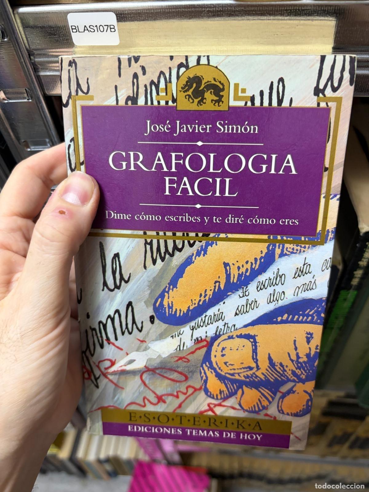 Gebrauchte B&uuml;cher: BLAS107B Jos&eacute; Javier Sim&oacute;n Grafolog&iacute;a f&aacute;cil