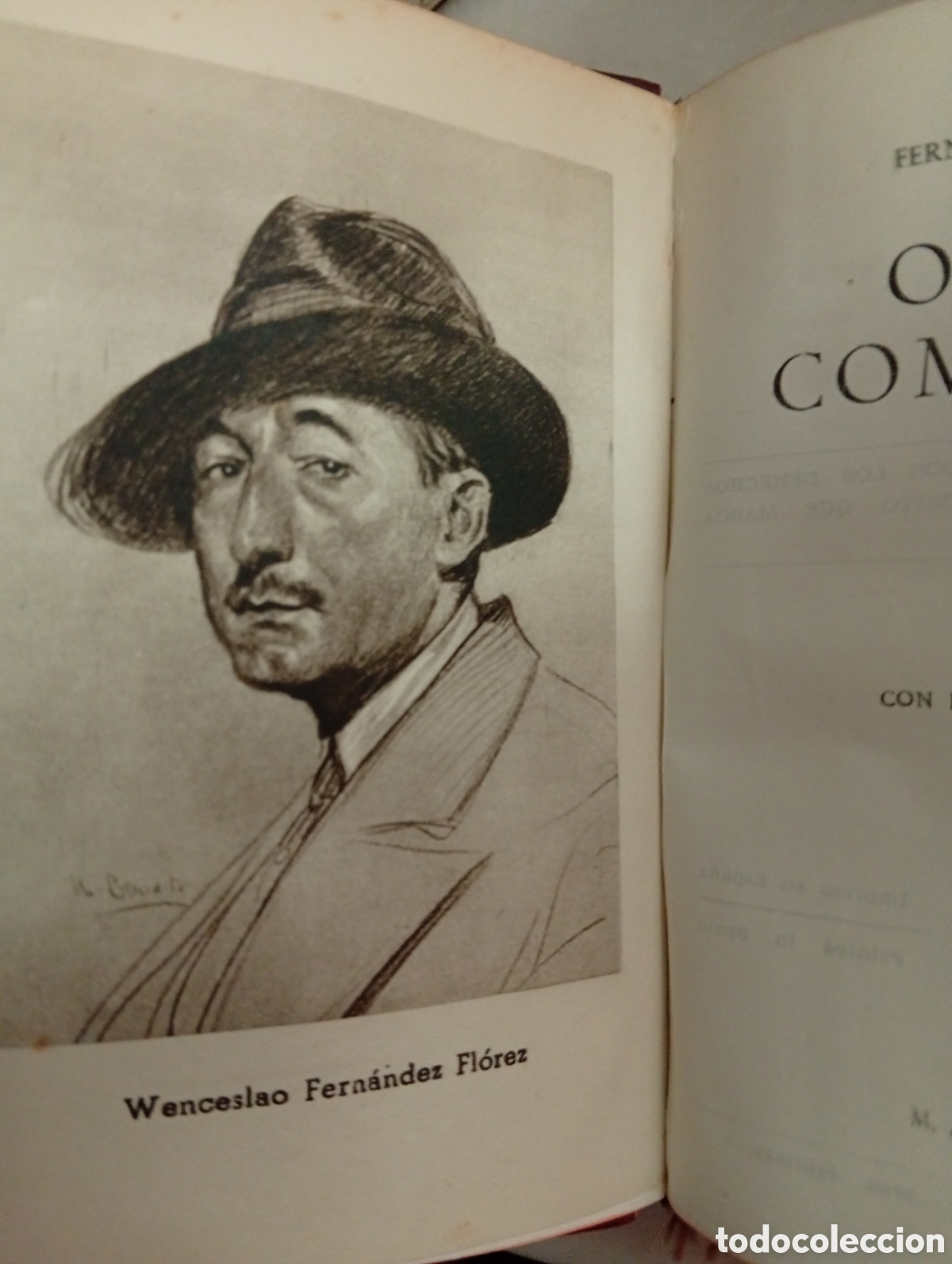 Second hand books: Libro colecci&oacute;n crisol crisolin &Aacute;guilar a&ntilde;o 1945 obras completas tomo 1 Wenceslao Fern&aacute;ndez Flores