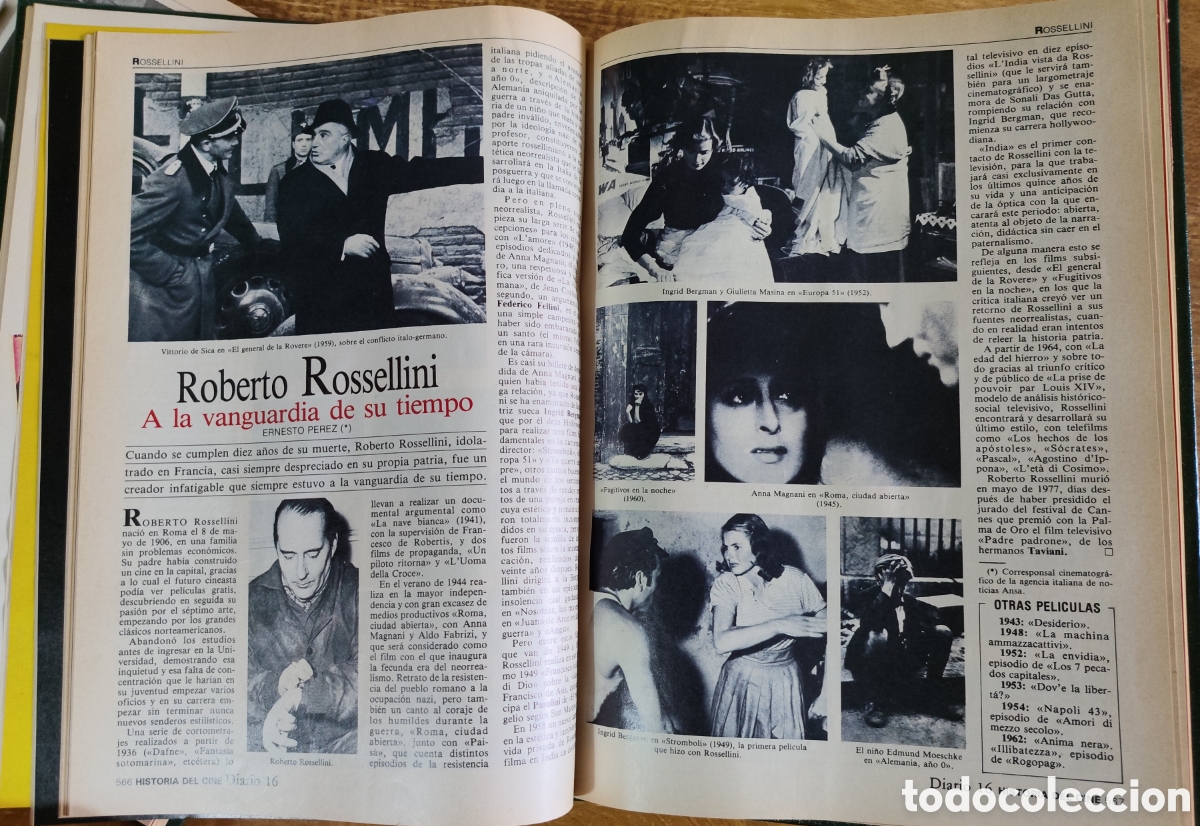 Libros de segunda mano: Historia del Cine - Diario 16 - 2 tomos - Foto 5