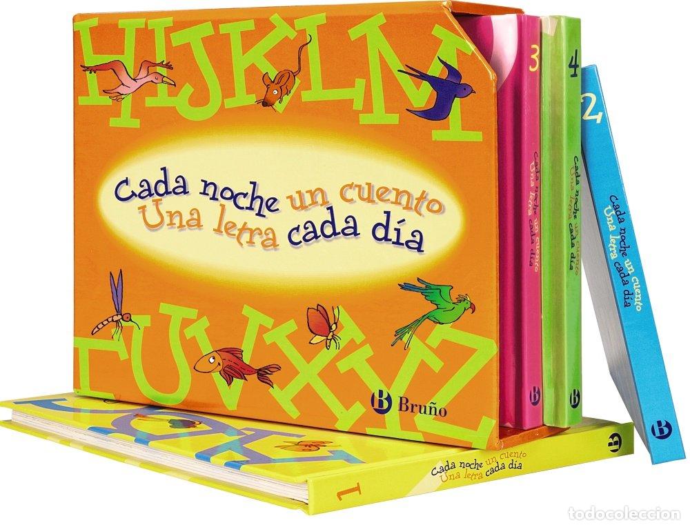 Gebrauchte B&uuml;cher: Estuche Cada Noche un Cuento, una Letra Cada D&iacute;a - Tria 3 - Editorial Bru&ntilde;o - Castellano - 3 A&ntilde;os