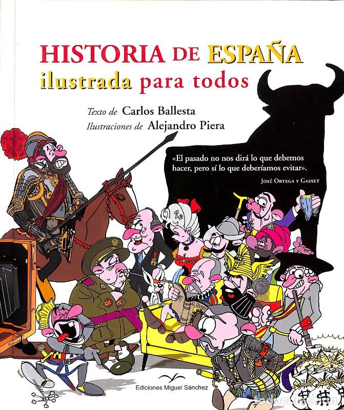 Livros em segunda m&atilde;o: Historia de Espa&ntilde;a Ilustrada para Todos - Carlos Ballesta L&oacute;pez - Editorial Espa&ntilde;a