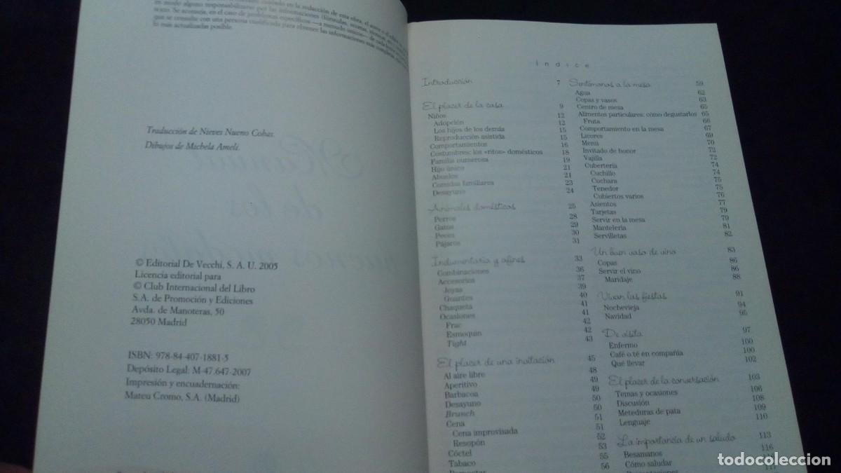 Libros de segunda mano: MANUAL DE LOS BUENOS MODALES - ROBERTA BELLINZAGHI-LIBRO COMO NUEVO - Foto 3