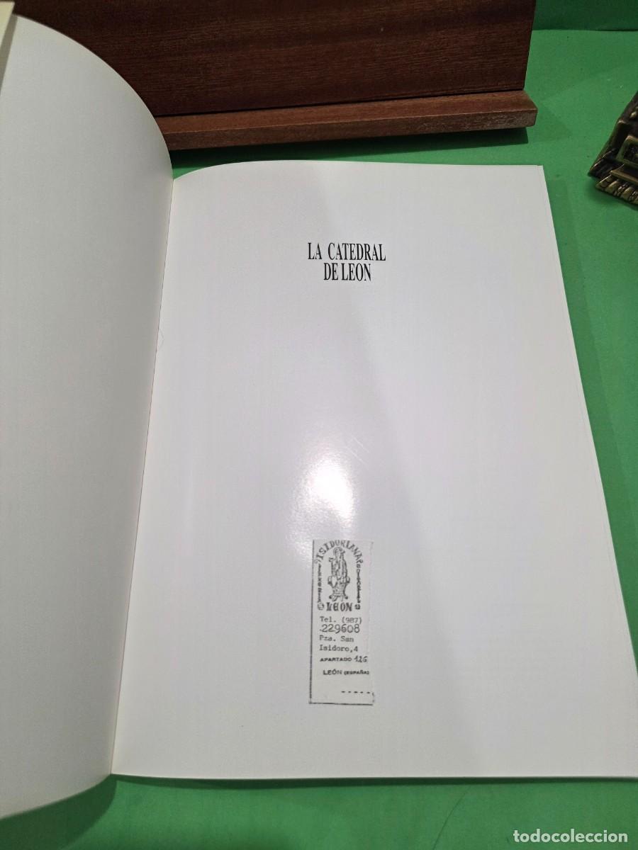 Libros de segunda mano: &rdquo;&rdquo;LA CATEDRAL DE LE&Oacute;N&rdquo;&rdquo;... CRISTAL Y FE...M&Aacute;XIMO G&Oacute;MEZ RASCON...EDILESA...1991... - Foto 4