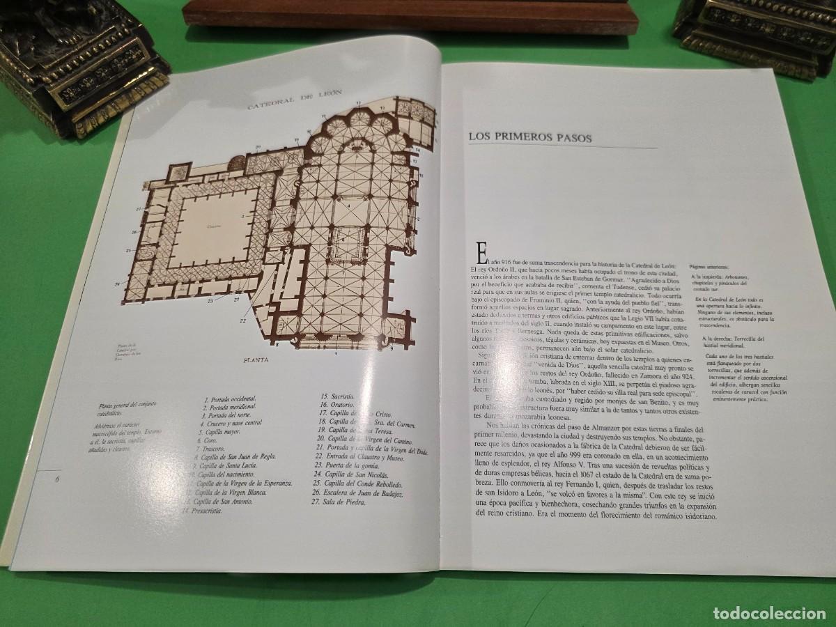 Libros de segunda mano: &rdquo;&rdquo;LA CATEDRAL DE LE&Oacute;N&rdquo;&rdquo;... CRISTAL Y FE...M&Aacute;XIMO G&Oacute;MEZ RASCON...EDILESA...1991... - Foto 7