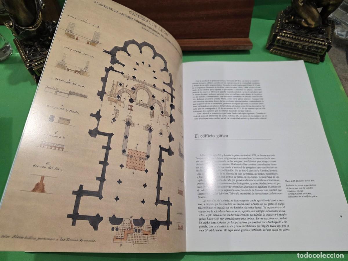 Libros de segunda mano: &rdquo;&rdquo;LA CATEDRAL DE LE&Oacute;N&rdquo;&rdquo;... CRISTAL Y FE...M&Aacute;XIMO G&Oacute;MEZ RASCON...EDILESA...1991... - Foto 8