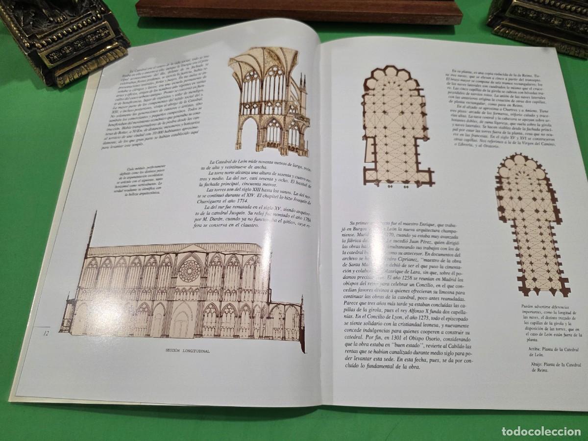 Libros de segunda mano: &rdquo;&rdquo;LA CATEDRAL DE LE&Oacute;N&rdquo;&rdquo;... CRISTAL Y FE...M&Aacute;XIMO G&Oacute;MEZ RASCON...EDILESA...1991... - Foto 9