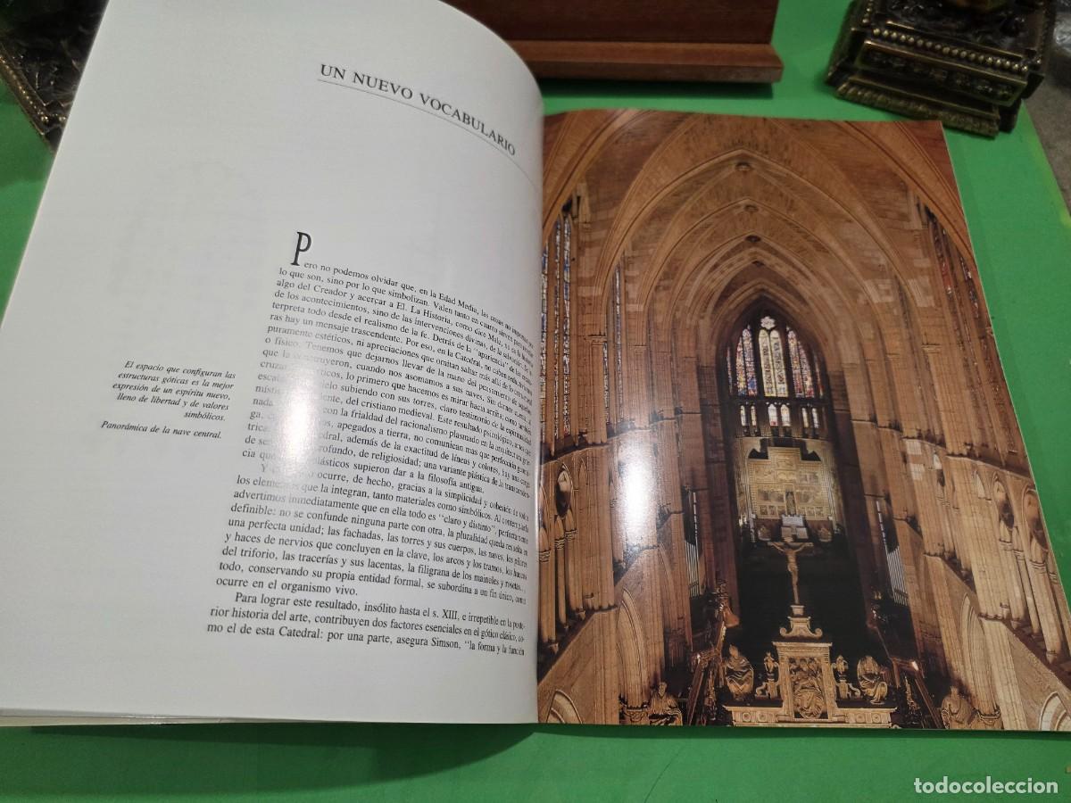 Libros de segunda mano: &rdquo;&rdquo;LA CATEDRAL DE LE&Oacute;N&rdquo;&rdquo;... CRISTAL Y FE...M&Aacute;XIMO G&Oacute;MEZ RASCON...EDILESA...1991... - Foto 10