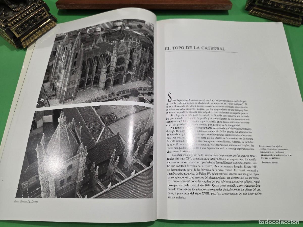Libros de segunda mano: &rdquo;&rdquo;LA CATEDRAL DE LE&Oacute;N&rdquo;&rdquo;... CRISTAL Y FE...M&Aacute;XIMO G&Oacute;MEZ RASCON...EDILESA...1991... - Foto 11