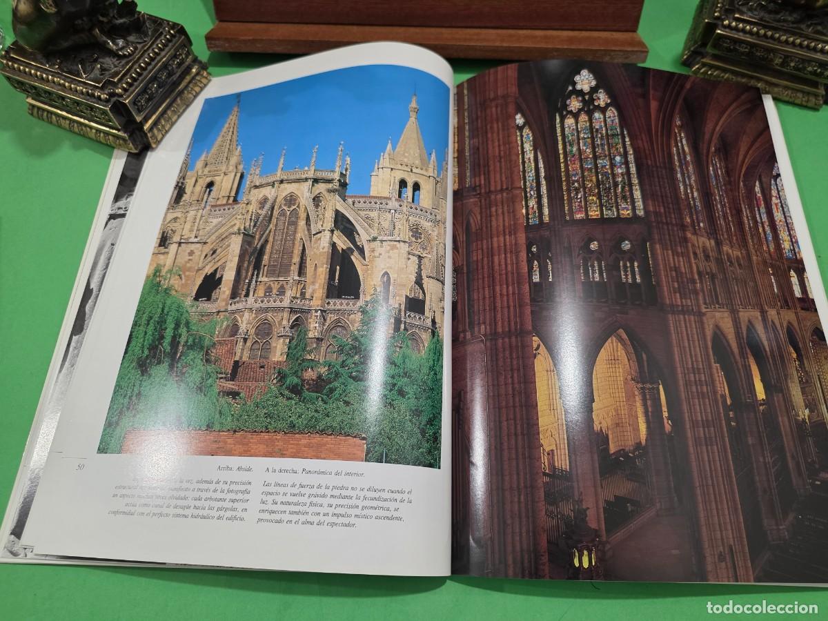 Libros de segunda mano: &rdquo;&rdquo;LA CATEDRAL DE LE&Oacute;N&rdquo;&rdquo;... CRISTAL Y FE...M&Aacute;XIMO G&Oacute;MEZ RASCON...EDILESA...1991... - Foto 14