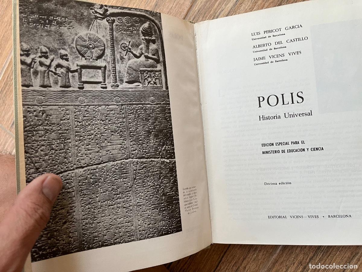 Libros de segunda mano: POLIS HISTORIA UNIVERSAL - PERICOT CASTILLO - VICENS - Foto 14
