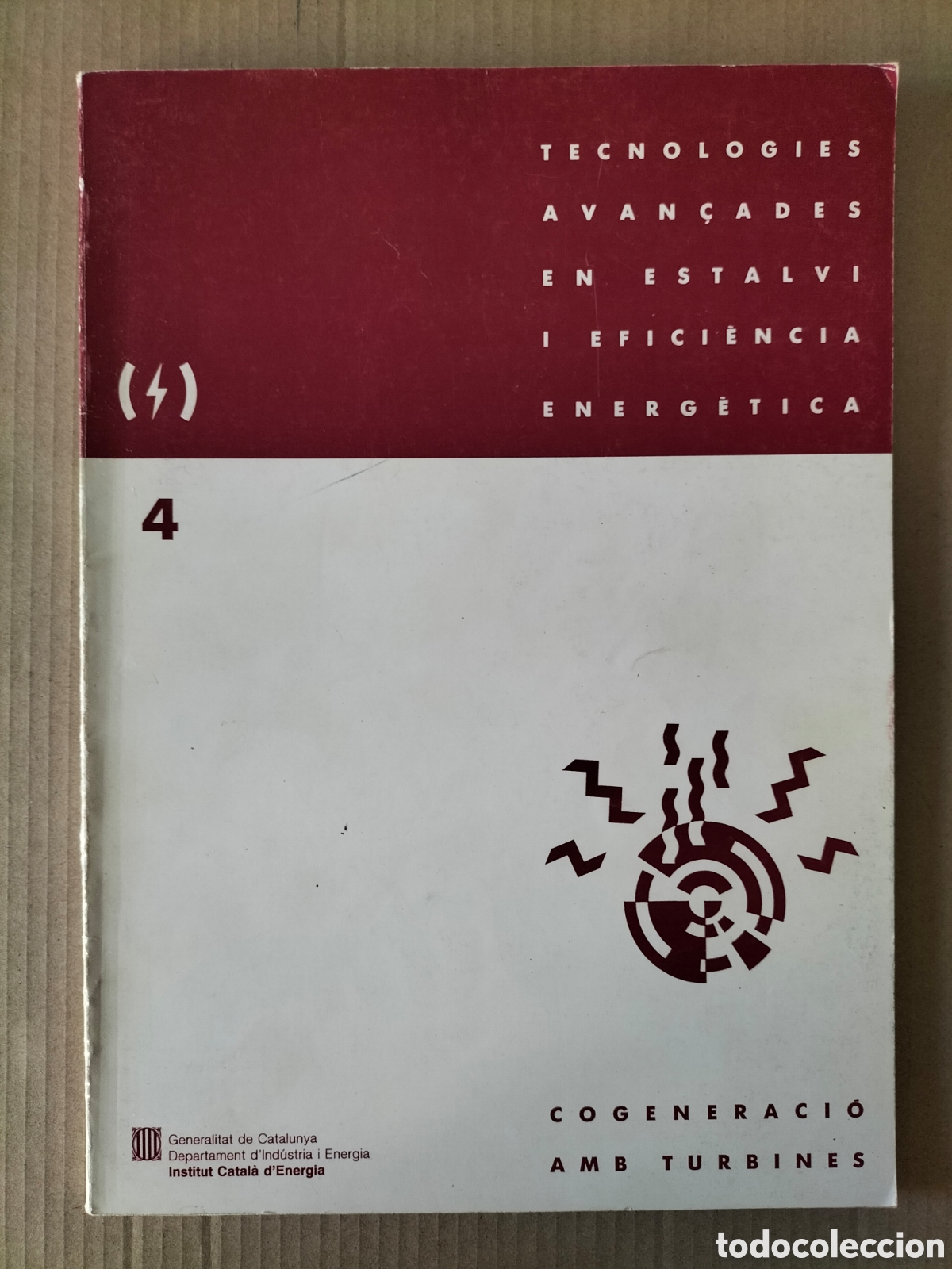 Libri di seconda mano: Cogeneraci&oacute; amb turbines. Departament d'ind&uacute;stria i energia Generalitat de Catalunya, 1993. Llibre