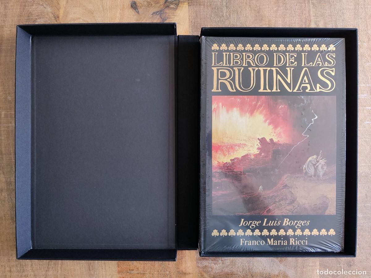 Libri di seconda mano: EL LIBRO DE LAS RUINAS. FACS&Iacute;MIL. JORGE LUIS BORGES. FRANCO MAR&Iacute;A RICCI FMR, 1997. PRECINTADO