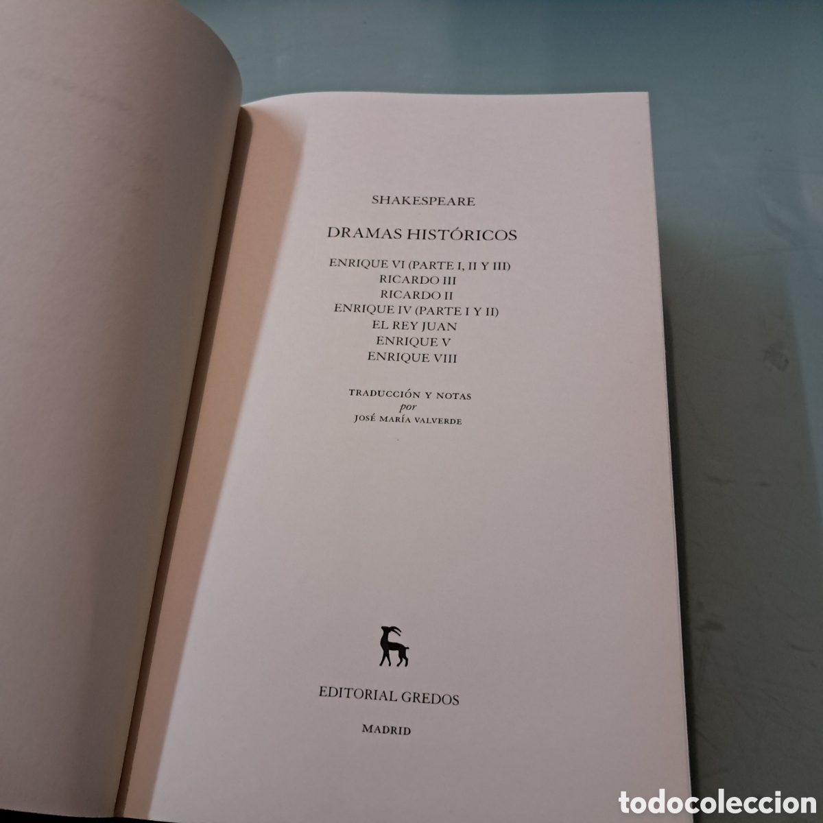 Libros de segunda mano: Shakespeare, tom&oacute; III, Gredos, - Foto 3