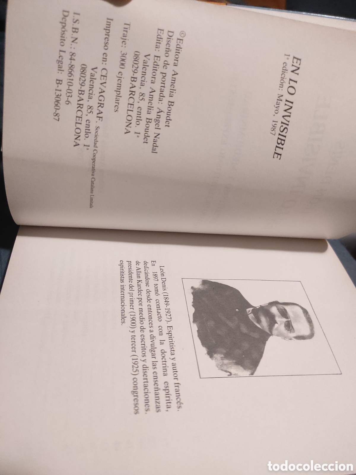 Libros de segunda mano: En lo invisible - Denis, Leon (PEDIDO MINIMO 10&euro;) - Foto 3