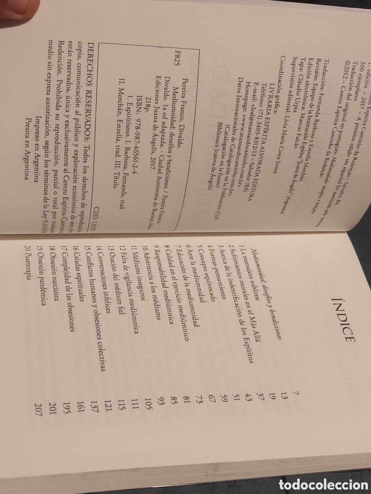 Libros de segunda mano: Divaldo Franco. Mediumnidad: Desaf&iacute;os y Bendiciones - Foto 3