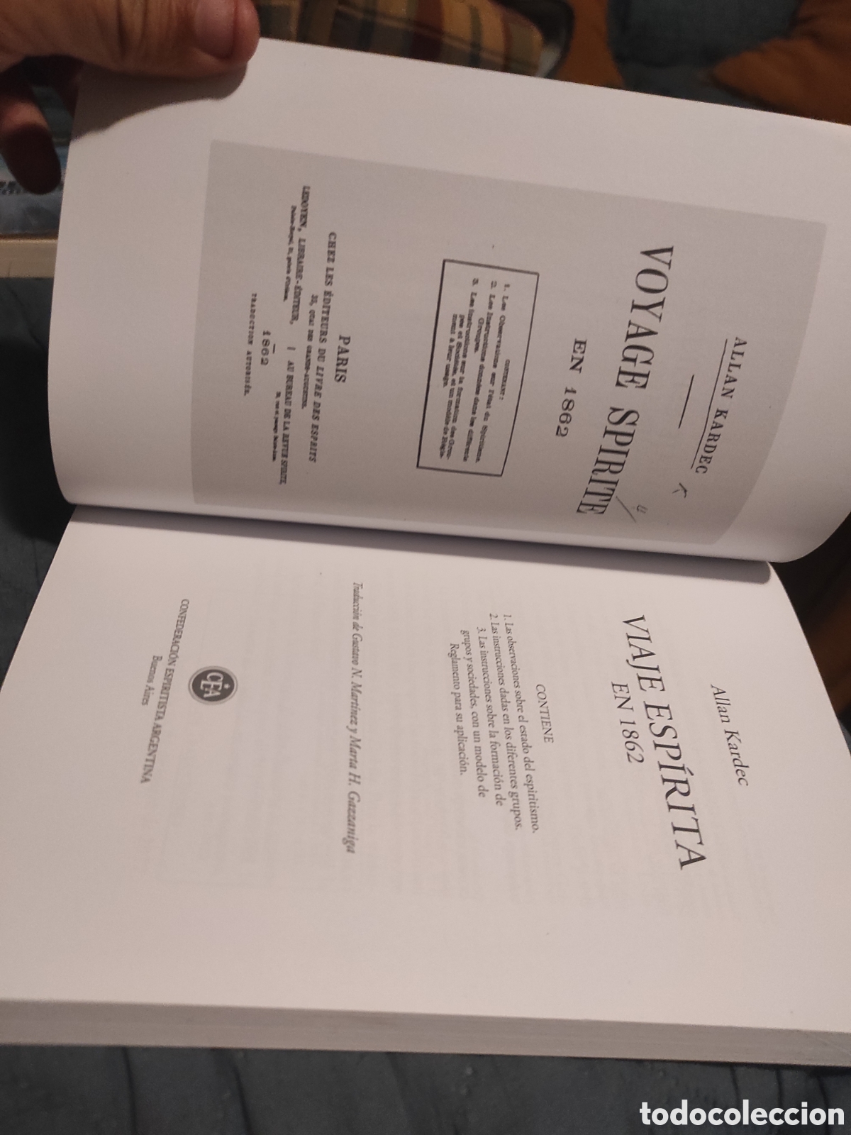 Libros de segunda mano: Allan Kardec. Viaje Esp&iacute;rita en 1862 - Foto 3
