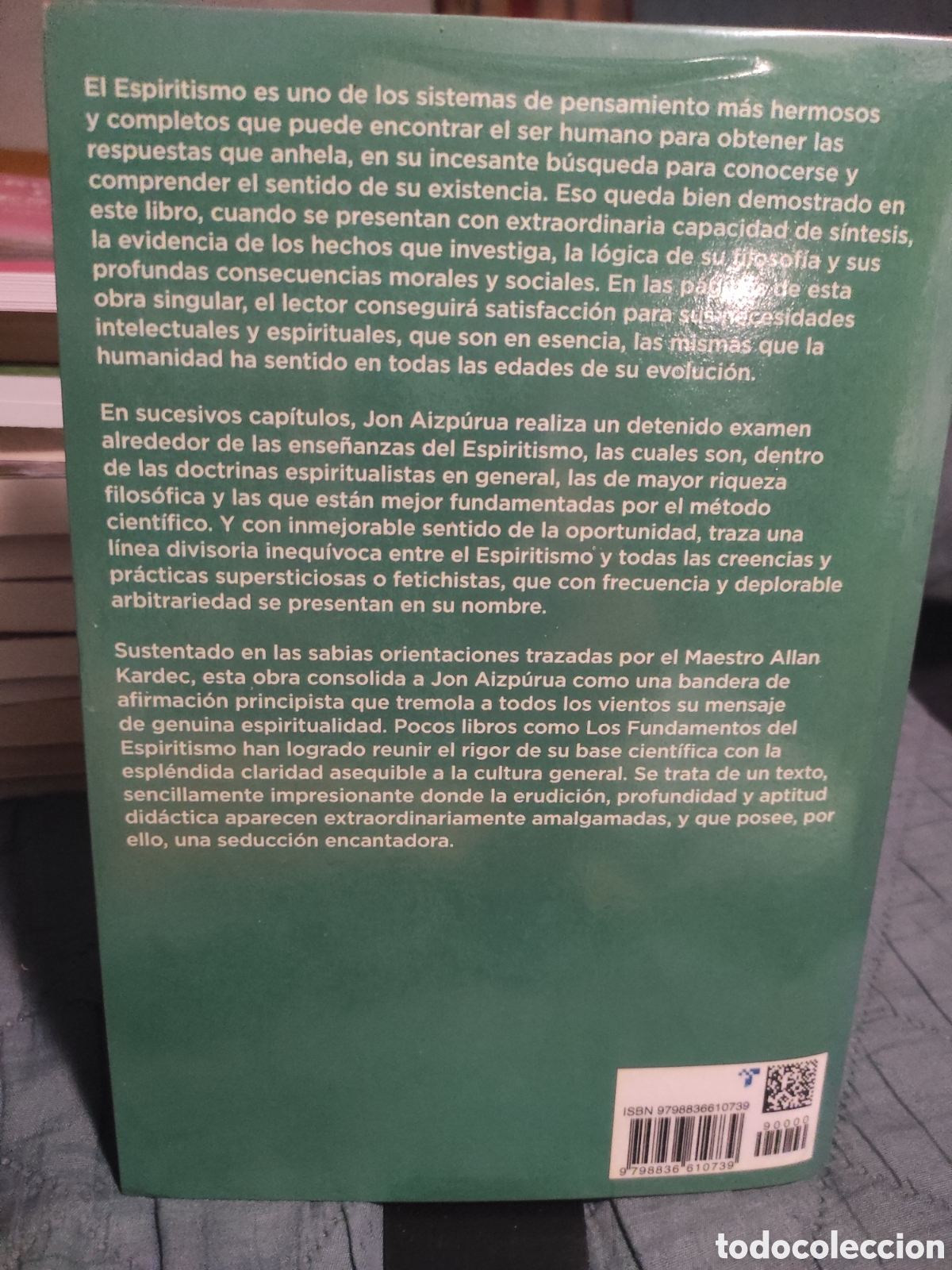 Libros de segunda mano: Los Fundamentos del Espiritismo - Jon Aizp&uacute;rua - Foto 2