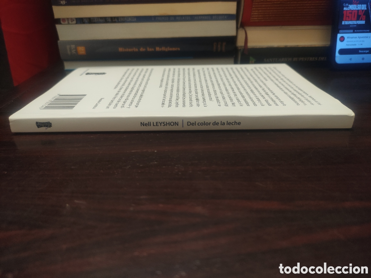 Libros de segunda mano: Del color de la leche - NELL LEYSHON - Foto 2