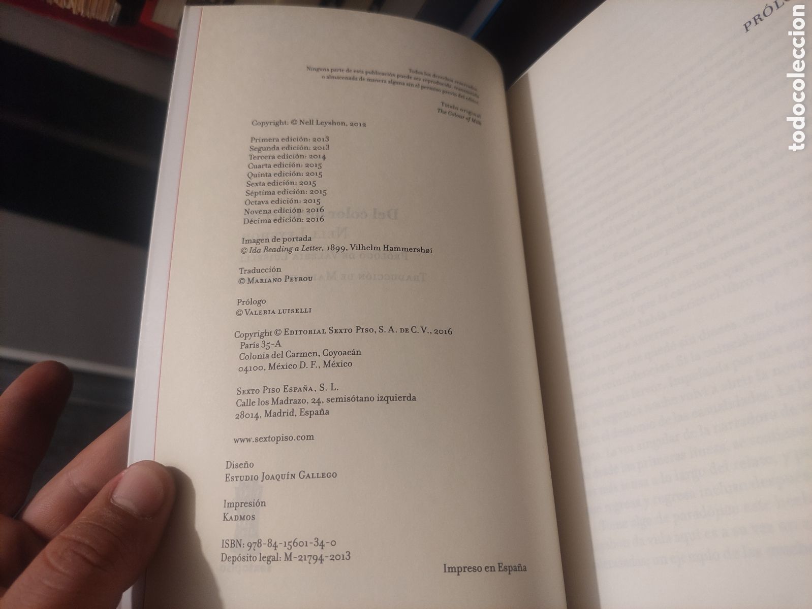 Libros de segunda mano: Del color de la leche - NELL LEYSHON - Foto 9