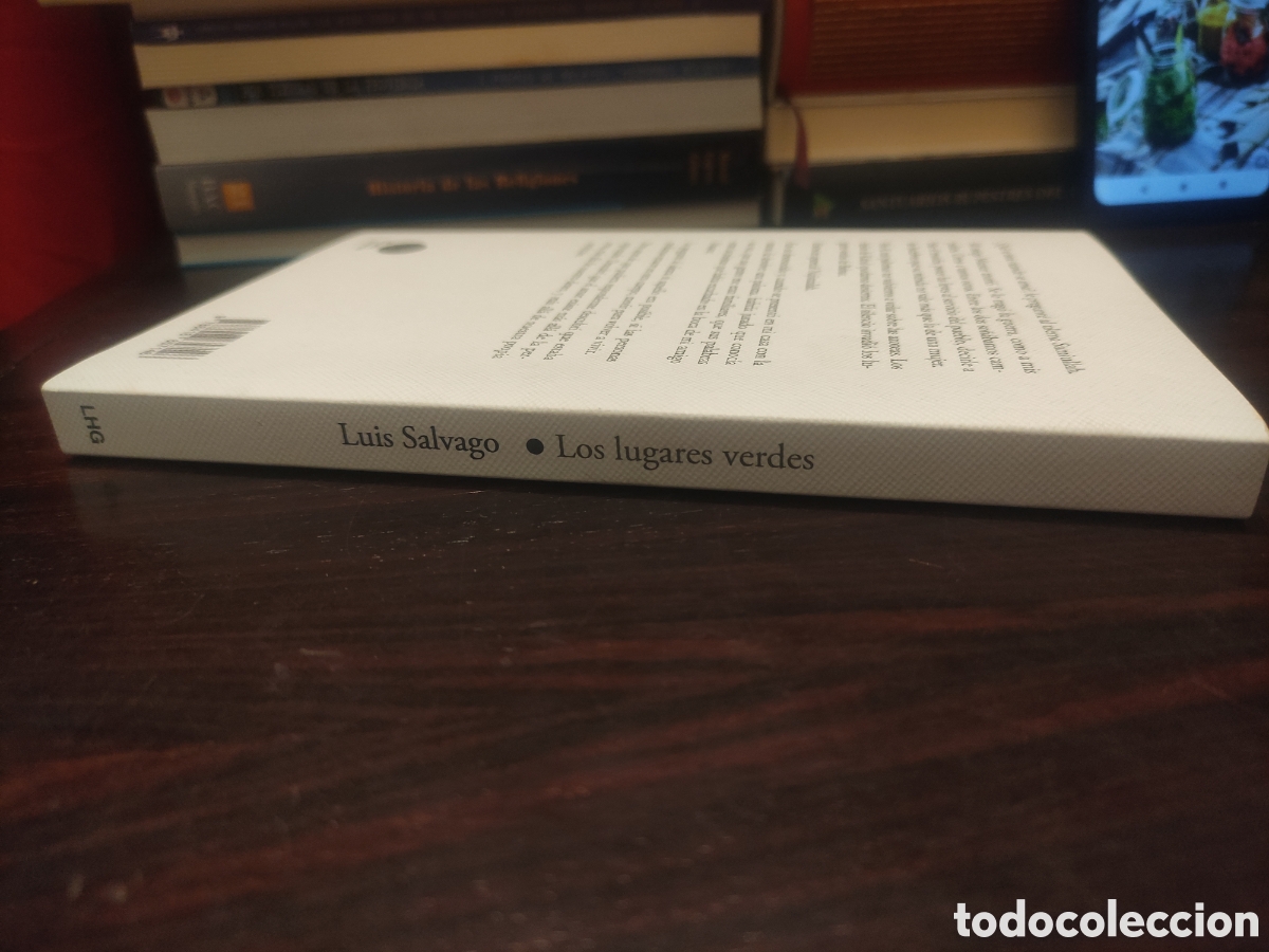 Libros de segunda mano: Luis Salvago - Los lugares verdes - Foto 2