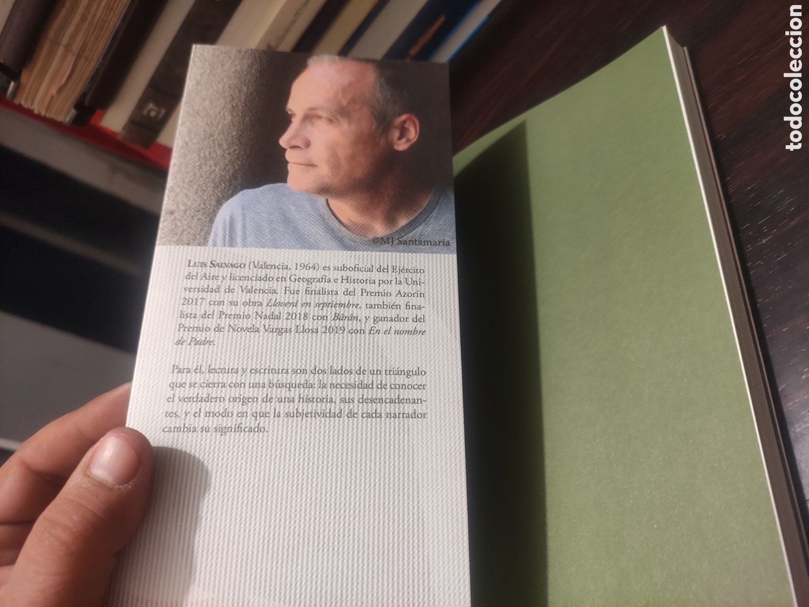 Libros de segunda mano: Luis Salvago - Los lugares verdes - Foto 4