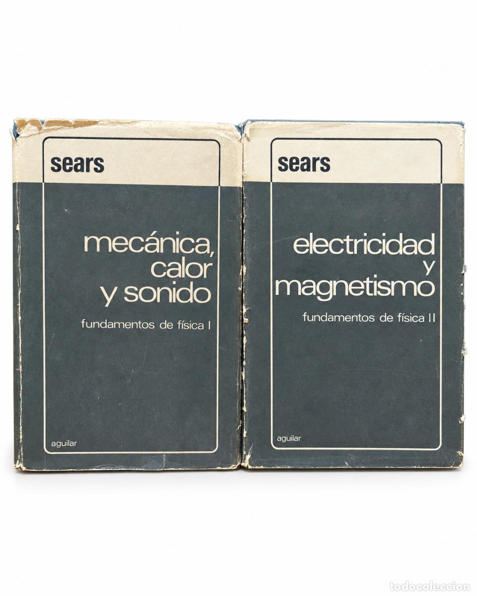 Libri di seconda mano: Fundamentos de f&iacute;sica I y II &ndash; Francis W. Sears &ndash; Aguilar &ndash; 2 tomos