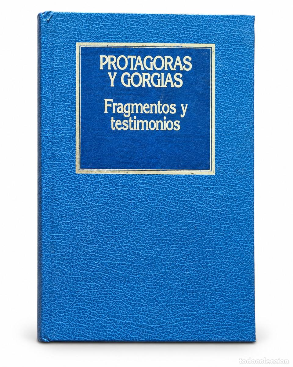 Libros de segunda mano: Prot&aacute;goras y Gorgias. Fragmentos y testimonios - Foto 1