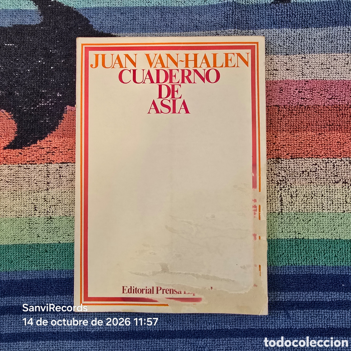 Livres d'occasion: CUADERNO DE ASIA (JUAN VAN-HALEN) (PRENSA ESPA&Ntilde;OLA)