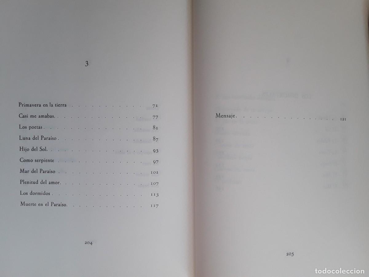 Libros de segunda mano: SOMBRA DEL PARA&Iacute;SO. VICENTE ALEIXANDRE. FACS&Iacute;MIL. PRIMERA EDICI&Oacute;N. - Foto 5