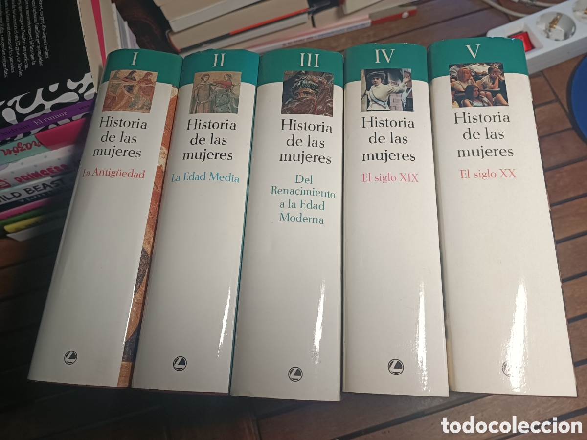 Libri di seconda mano: GEORGES DUBY HISTORIA DE LAS MUJERES 5 TOMOS COMPLETO CIRCULO DE LECTORES 1994