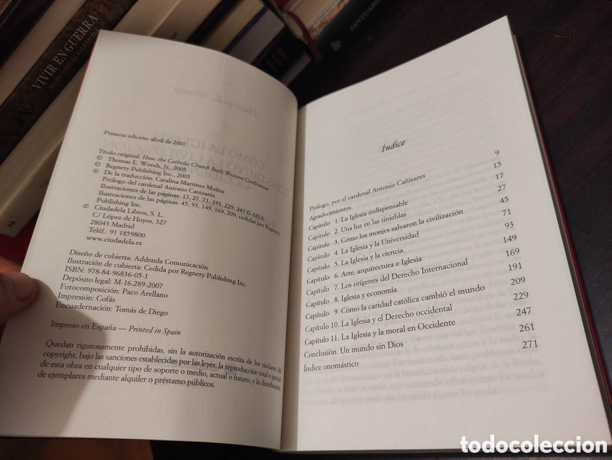Libros de segunda mano: COMO LA IGLESIA CONSTRUYO LA CIVILIZACION OCCIDENTAL - THOMAS - Foto 8