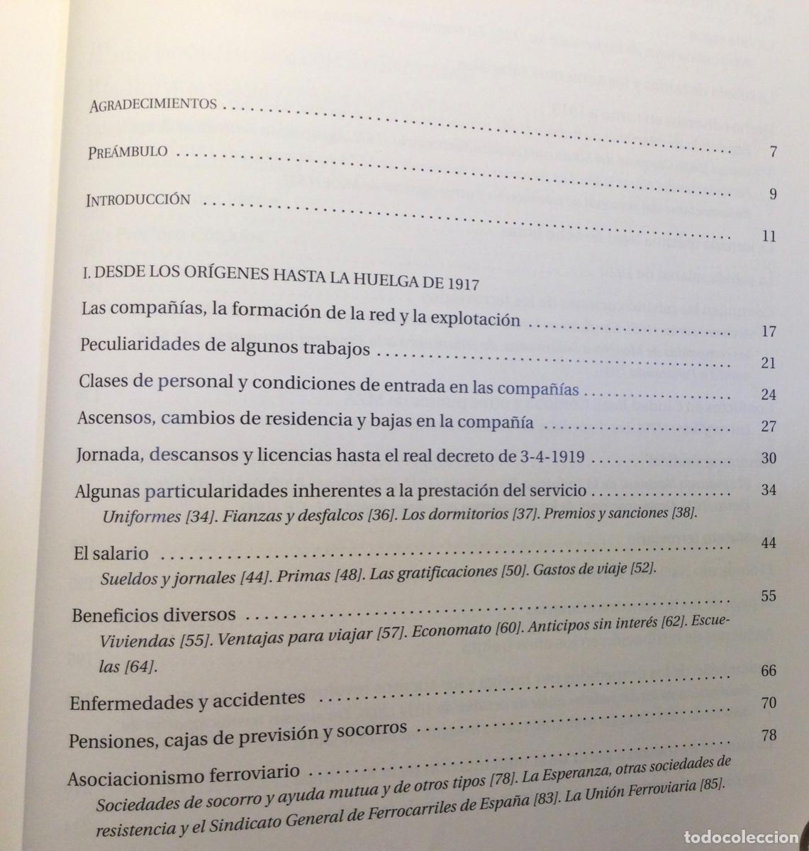 Libros de segunda mano: LOS FERROVIARIOS DE LAS ANTIGUAS COMPA&Ntilde;&Iacute;AS - Foto 3