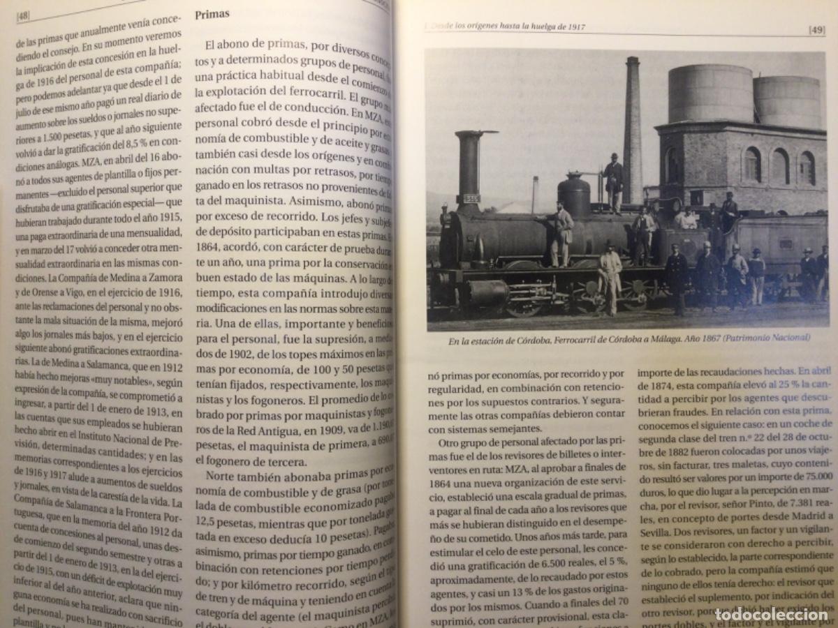 Libros de segunda mano: LOS FERROVIARIOS DE LAS ANTIGUAS COMPA&Ntilde;&Iacute;AS - Foto 8