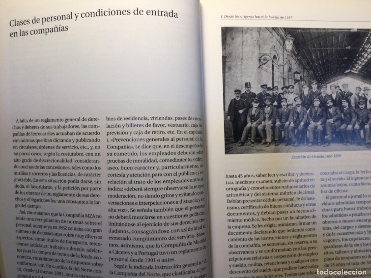 Libros de segunda mano: LOS FERROVIARIOS DE LAS ANTIGUAS COMPA&Ntilde;&Iacute;AS - Foto 10