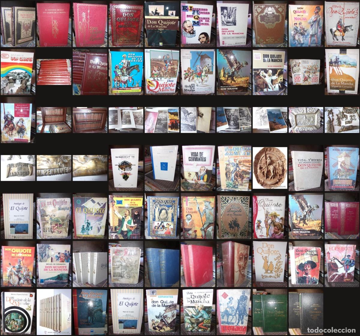Gebrauchte B&uuml;cher: GRAN LOTE DE M&Aacute;S DE 60 QUIJOTES&middot;&middot; PARA COLECCIONISTAS &middot;&middot; OPORTUNIDAD &middot;&middot; VER FOTOS