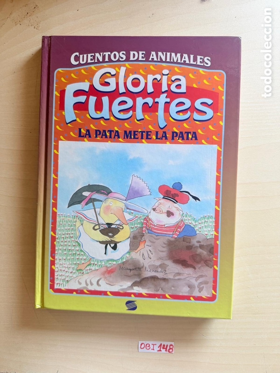Libros de segunda mano: Libro gloria fuertes la pata mete la pata - Foto 1
