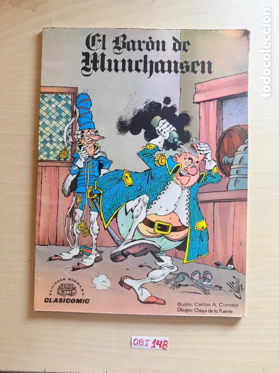 Libros de segunda mano: Libro el bar&oacute;n de munchausen