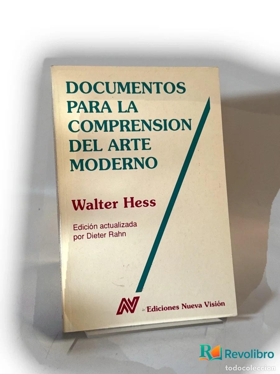 Libros de segunda mano: Documentos para la comprensi&oacute;n del arte moderno - Walter Hess - Foto 1